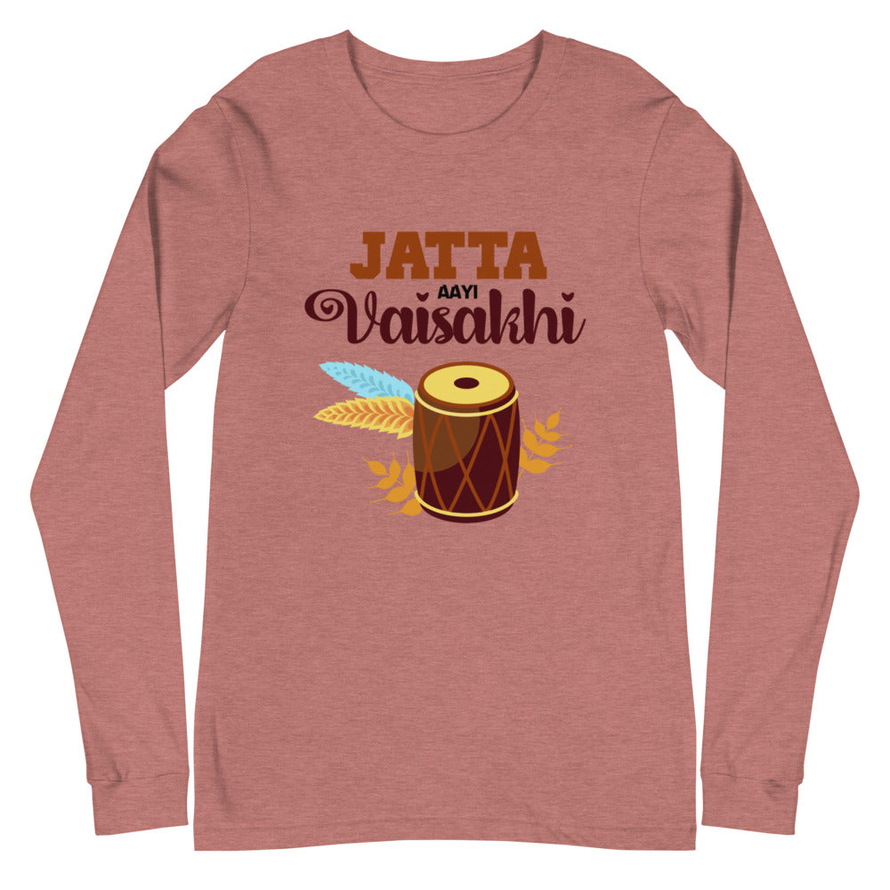 JATTA AAYI VAISAKHI - Unisex Long Sleeve Tee