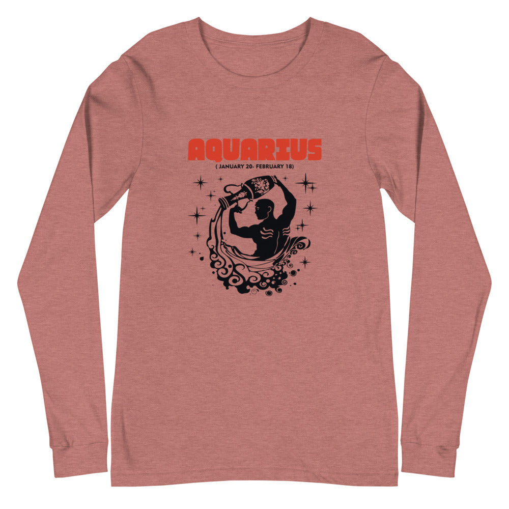 AQUARIUS - Unisex Long Sleeve Tee