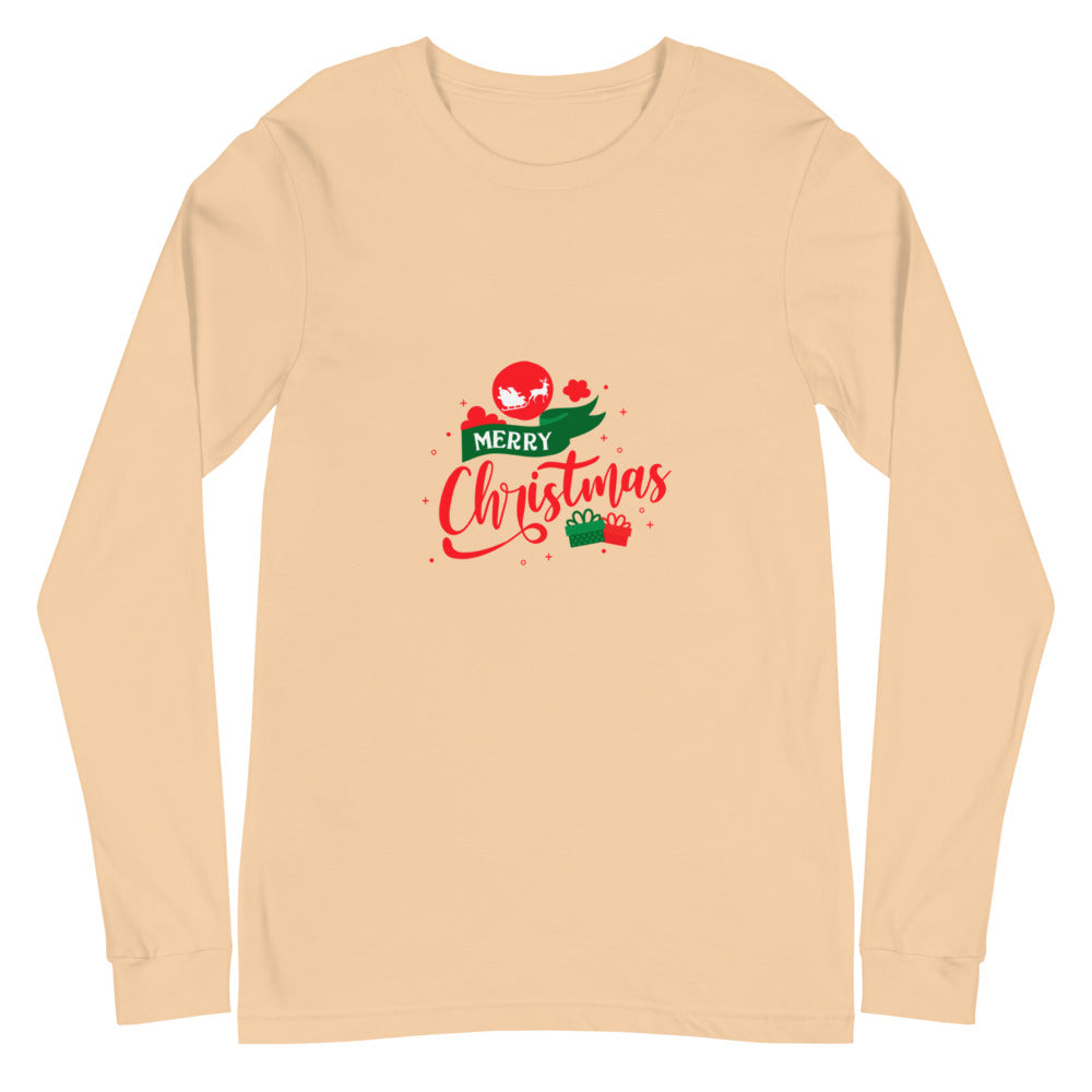 Merry Christmas- Unisex Long Sleeve Tee