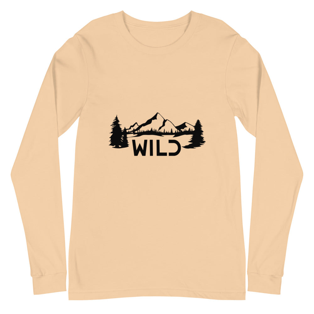 WILD- Unisex Long Sleeve Tee