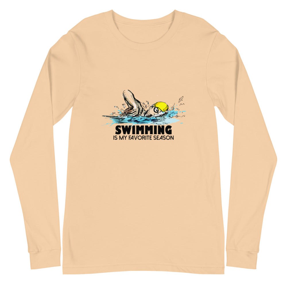 Swimming- Unisex Long Sleeve Tee