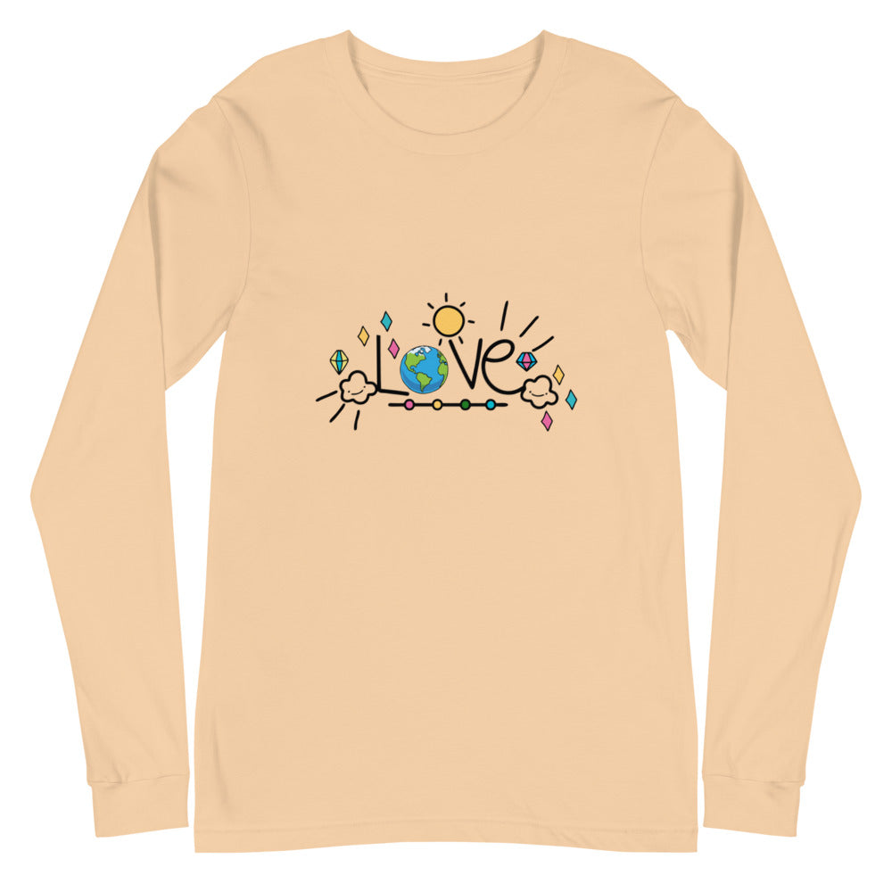 LOVE EARTH - Unisex Long Sleeve Tee