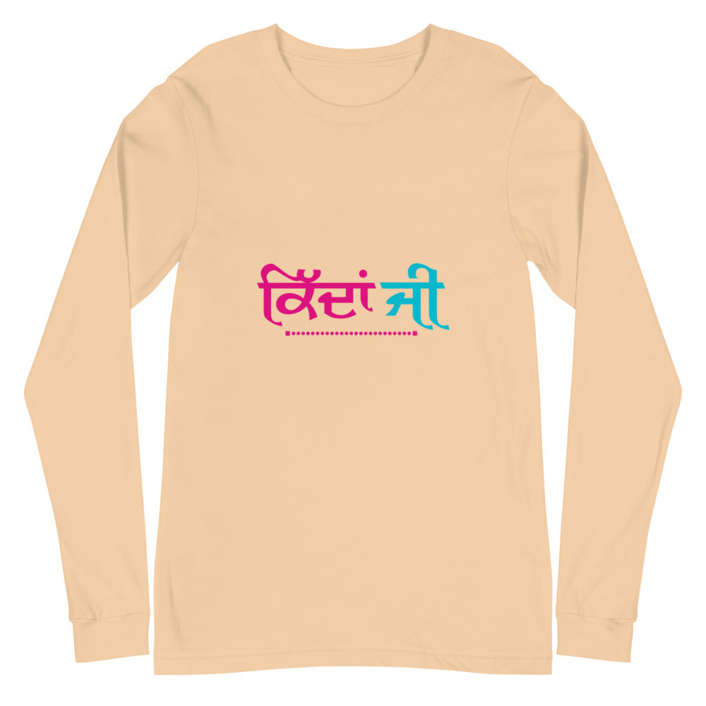 KIDAN JI - Unisex Long Sleeve Tee