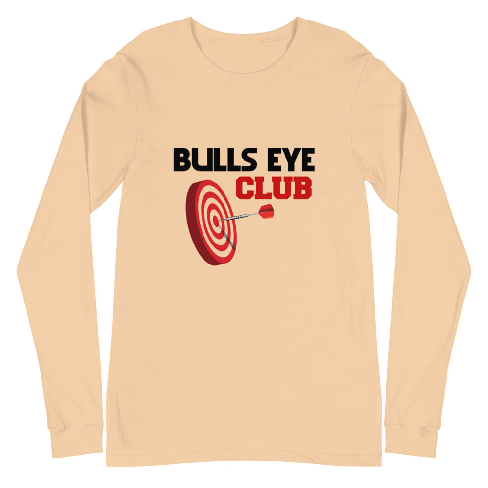 BULLS EYE CLUB - Unisex Long Sleeve Tee