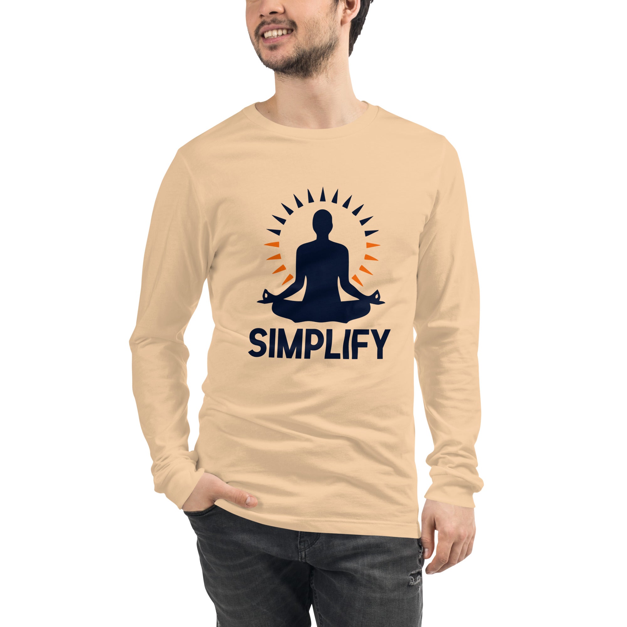 SIMPLIFY - Unisex Long Sleeve Tee
