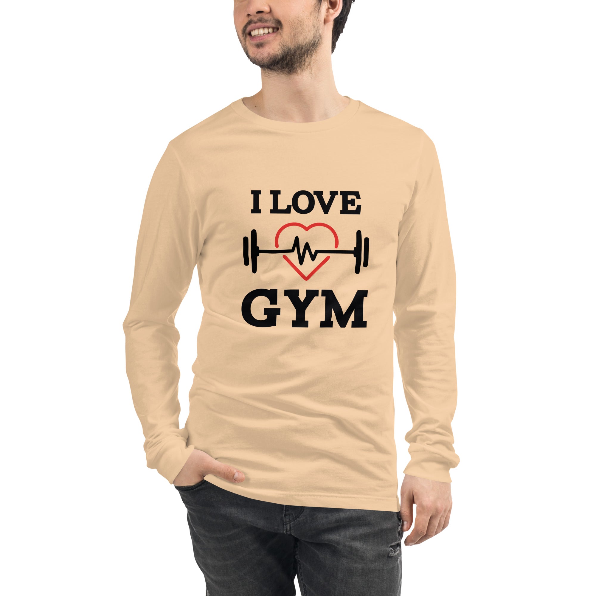 I LOVE GYM - Unisex Long Sleeve Tee