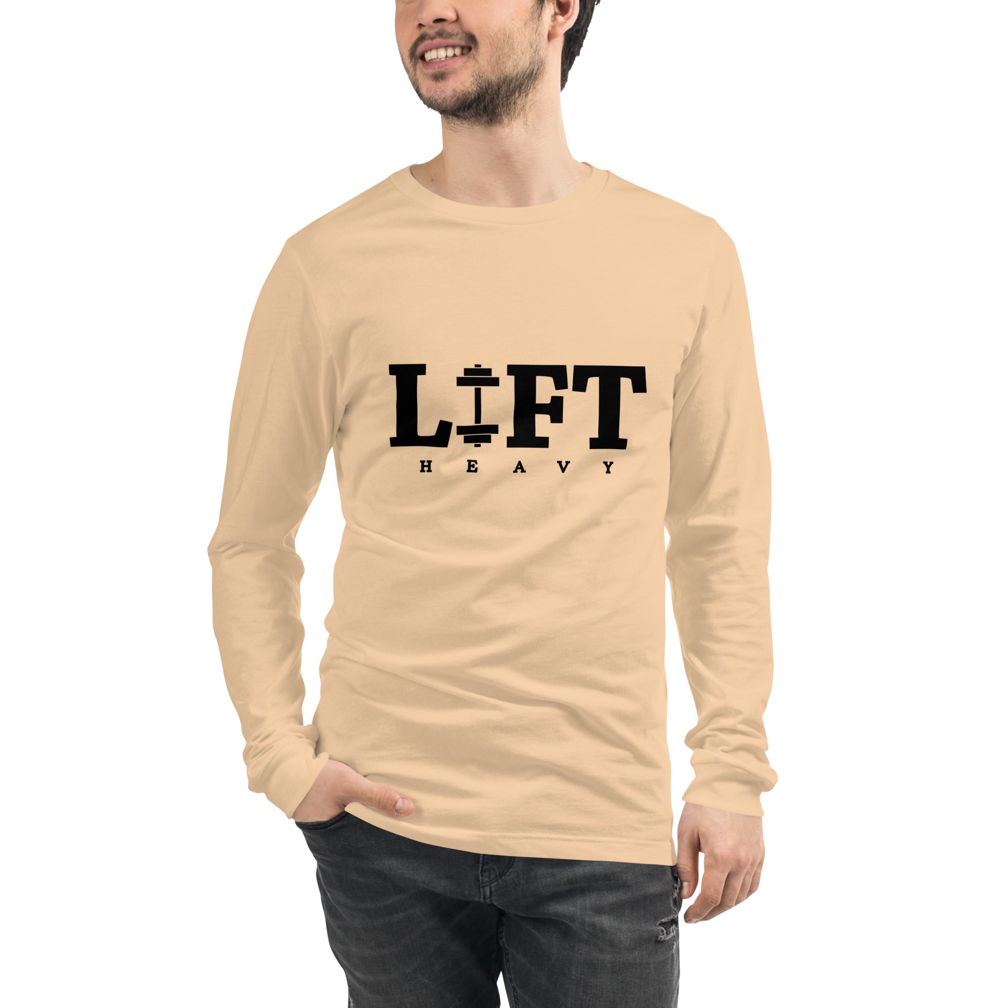 LIFT HEAVY - Unisex Long Sleeve Tee