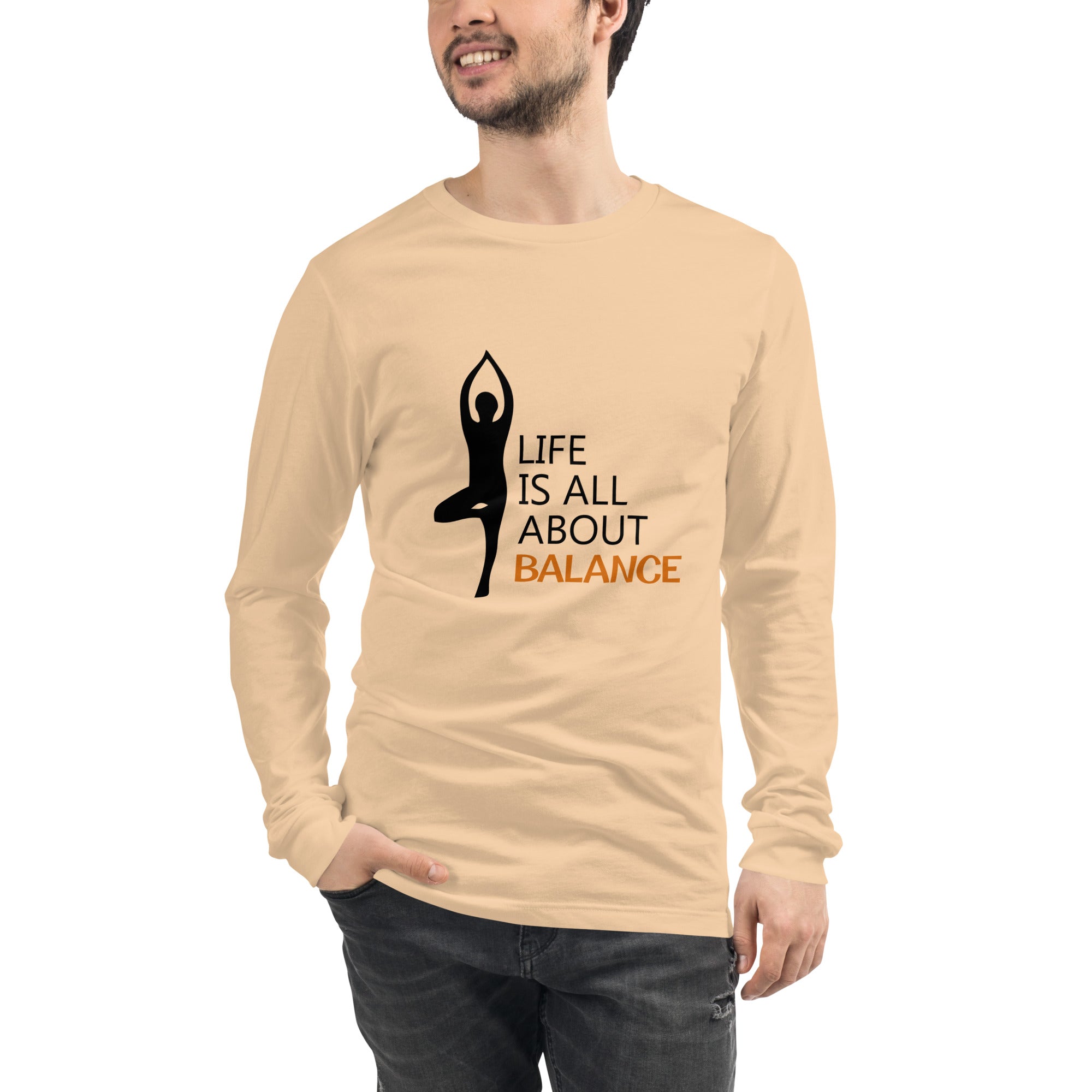 LIFE IS ALL ABOUT BALANCE - Unisex Long Sleeve Tee