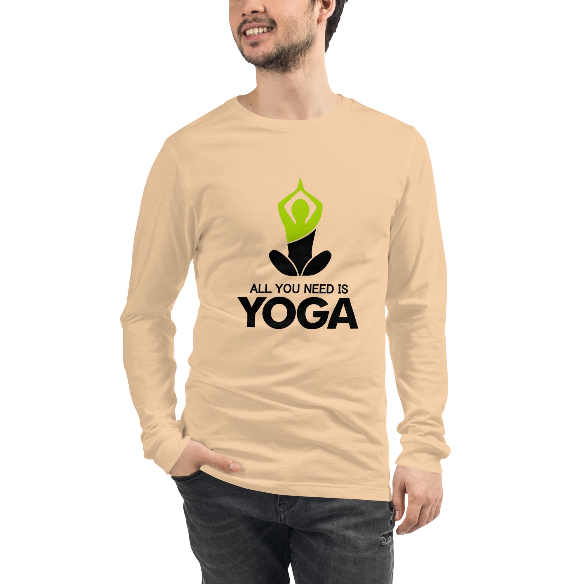 ALL YOU NEED IS YOGA - Unisex Long Sleeve Tee