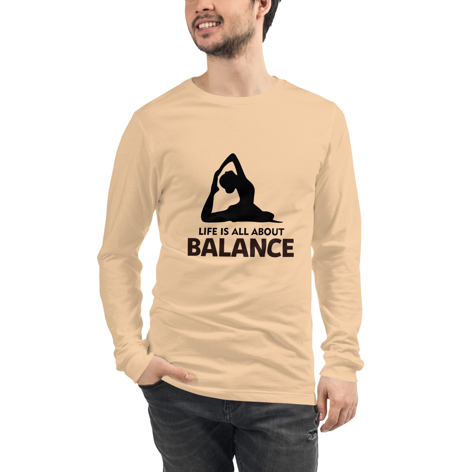 LIFE IS ALL ABOUT BALANCE - Unisex Long Sleeve Tee