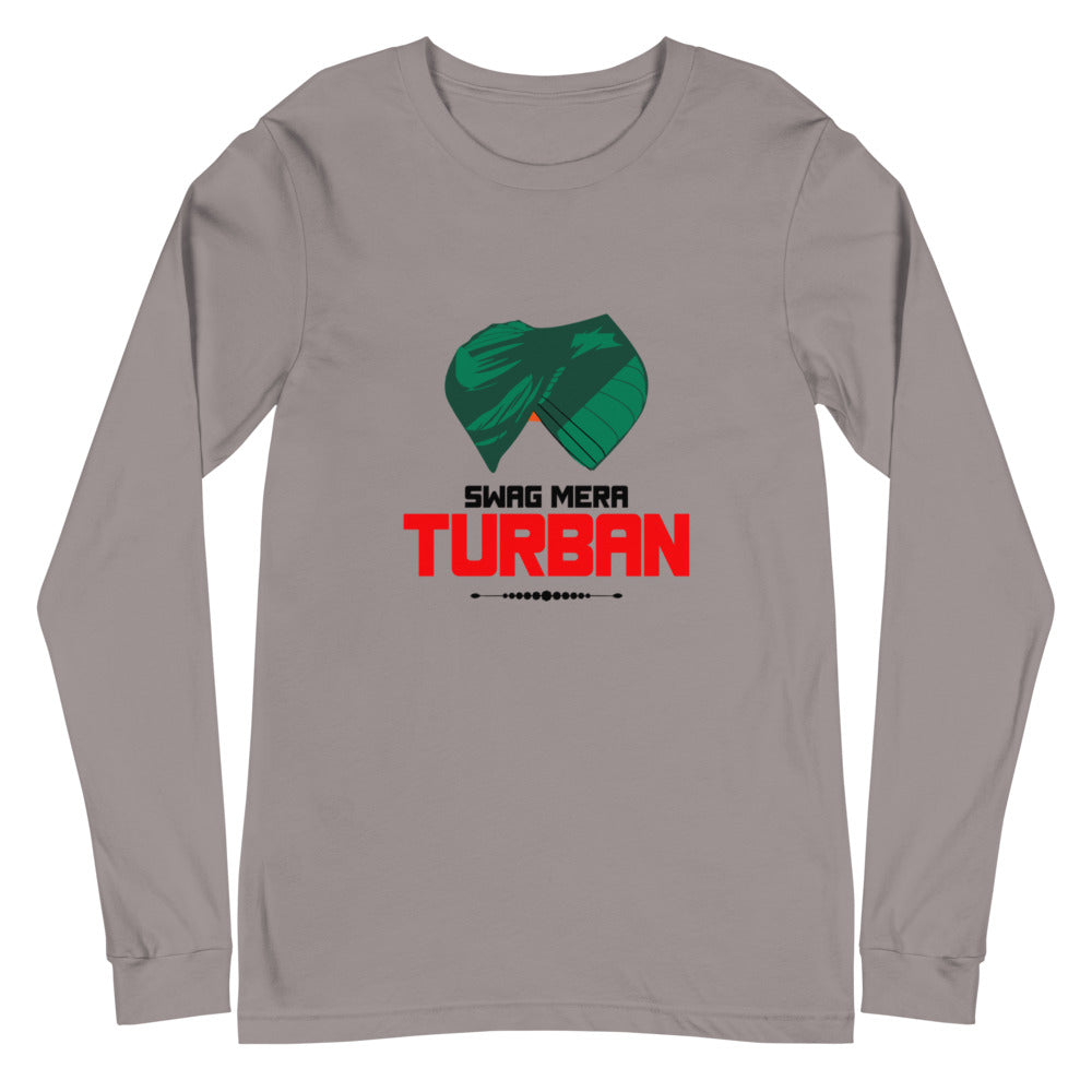 SWAG MERA TURBAN - Unisex Long Sleeve Tee