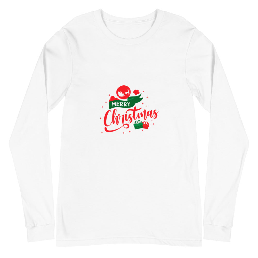 Merry Christmas- Unisex Long Sleeve Tee