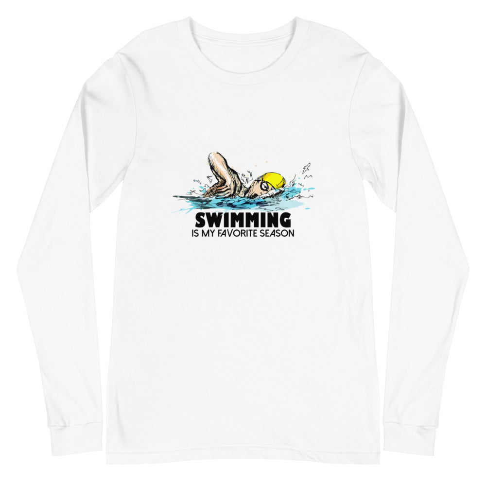 Swimming- Unisex Long Sleeve Tee