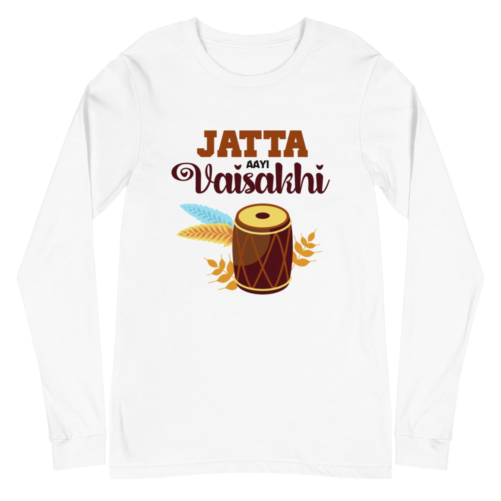 JATTA AAYI VAISAKHI - Unisex Long Sleeve Tee