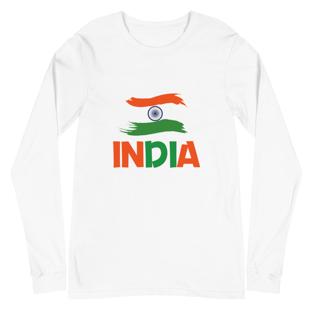 INDIA - Unisex Long Sleeve Tee