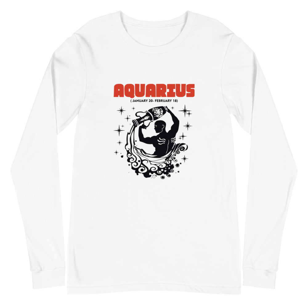 AQUARIUS - Unisex Long Sleeve Tee