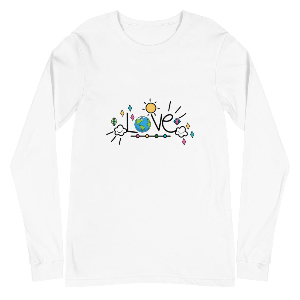 LOVE EARTH - Unisex Long Sleeve Tee