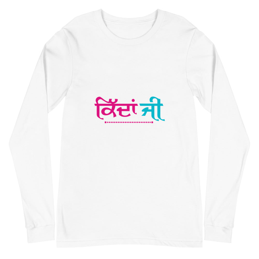 KIDAN JI - Unisex Long Sleeve Tee