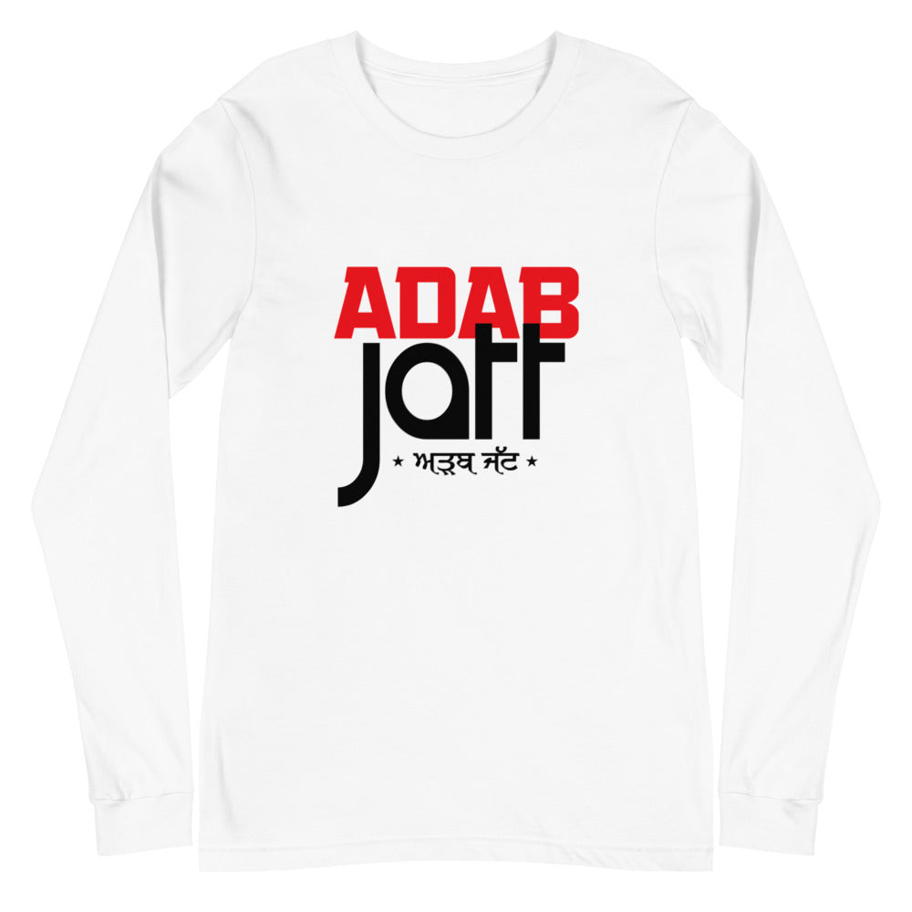 ADAB JATT - Unisex Long Sleeve Tee