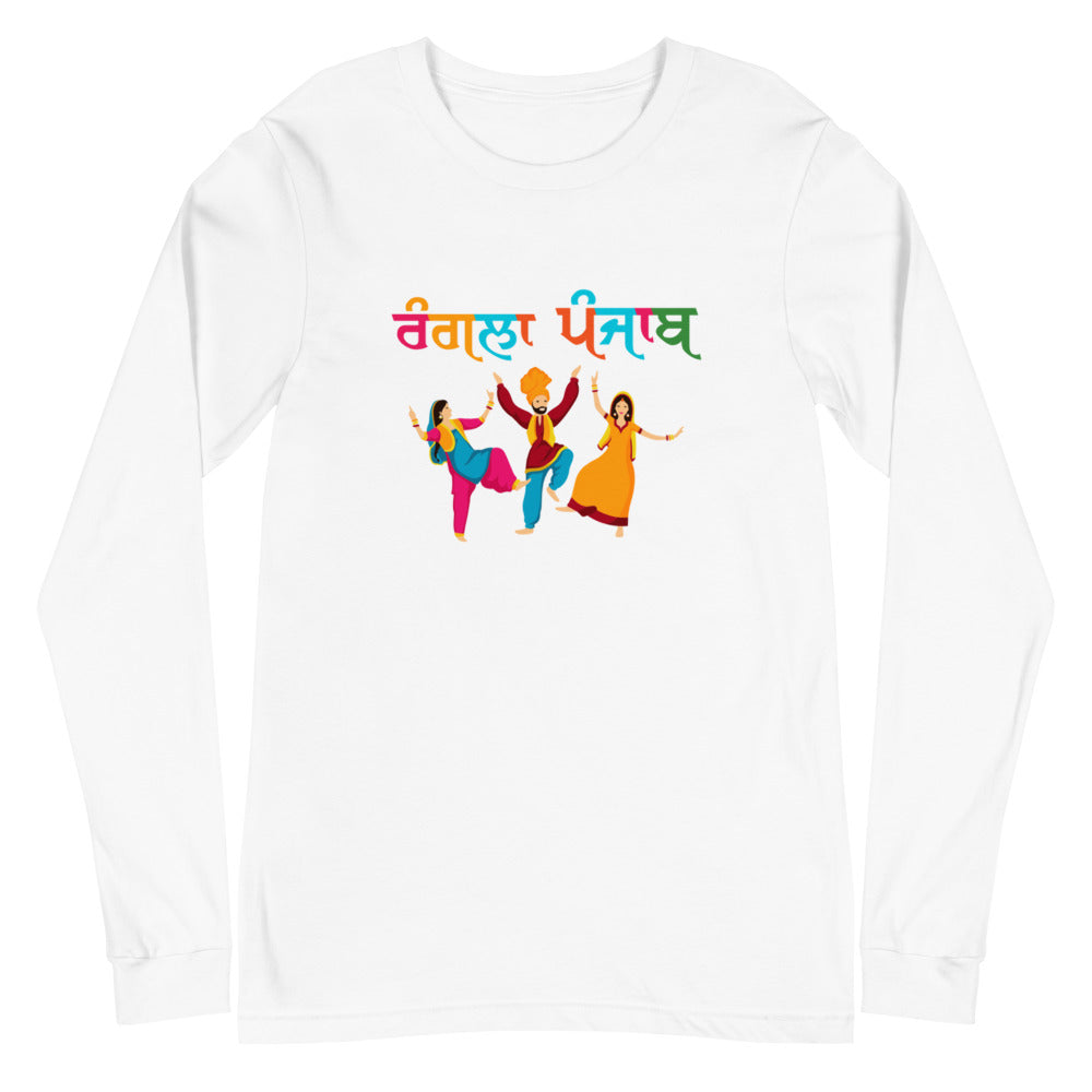 RANGLA PUNJAB - Unisex Long Sleeve Tee