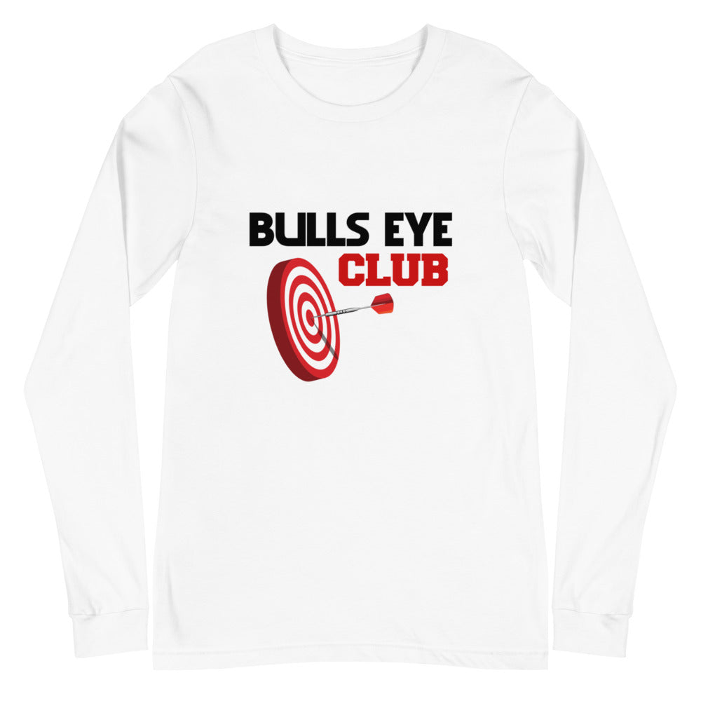 BULLS EYE CLUB - Unisex Long Sleeve Tee