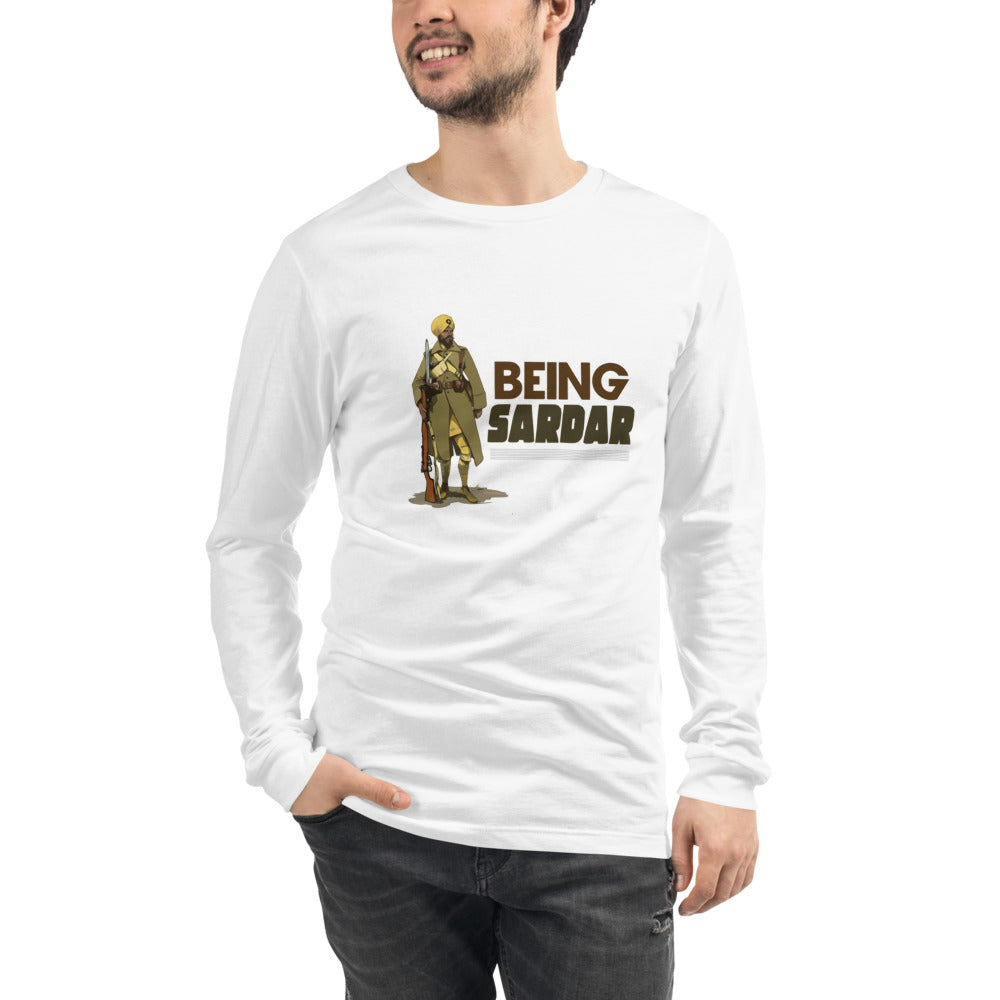 BEING SARDAR - Unisex Long Sleeve Tee