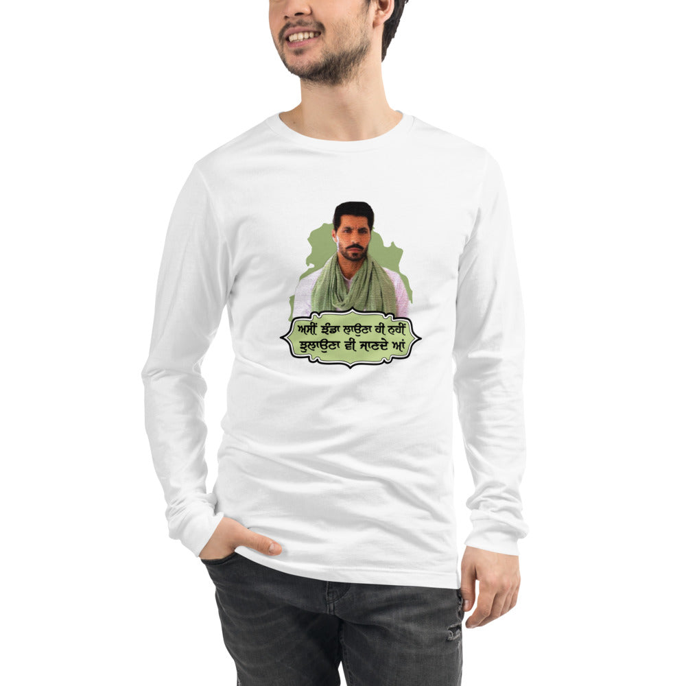 ASSI JHANDA LAUNA HI - Unisex Long Sleeve Tee