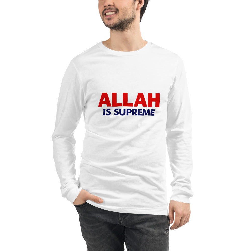 ALLAH IS SUPREME - Unisex Long Sleeve Tee