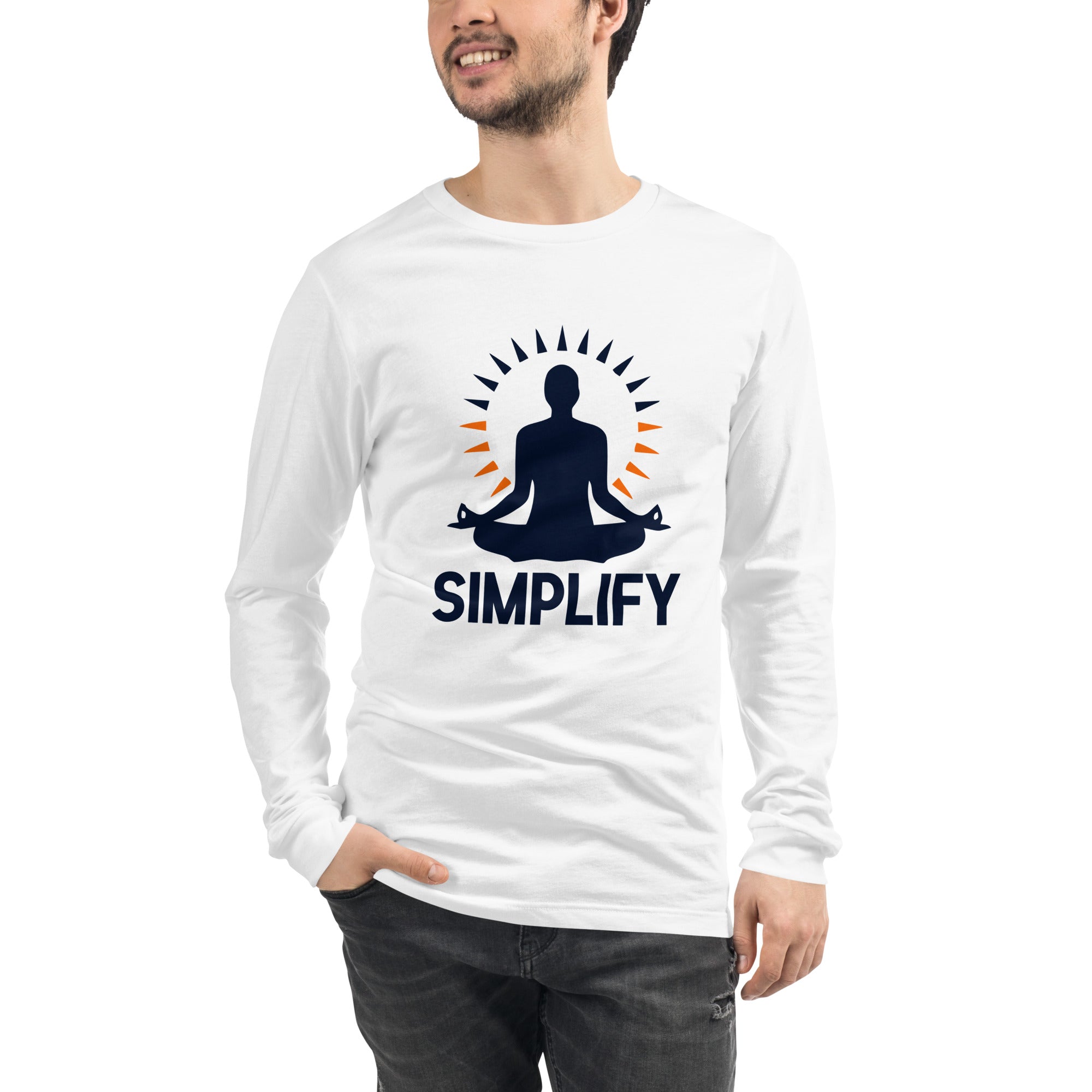 SIMPLIFY - Unisex Long Sleeve Tee