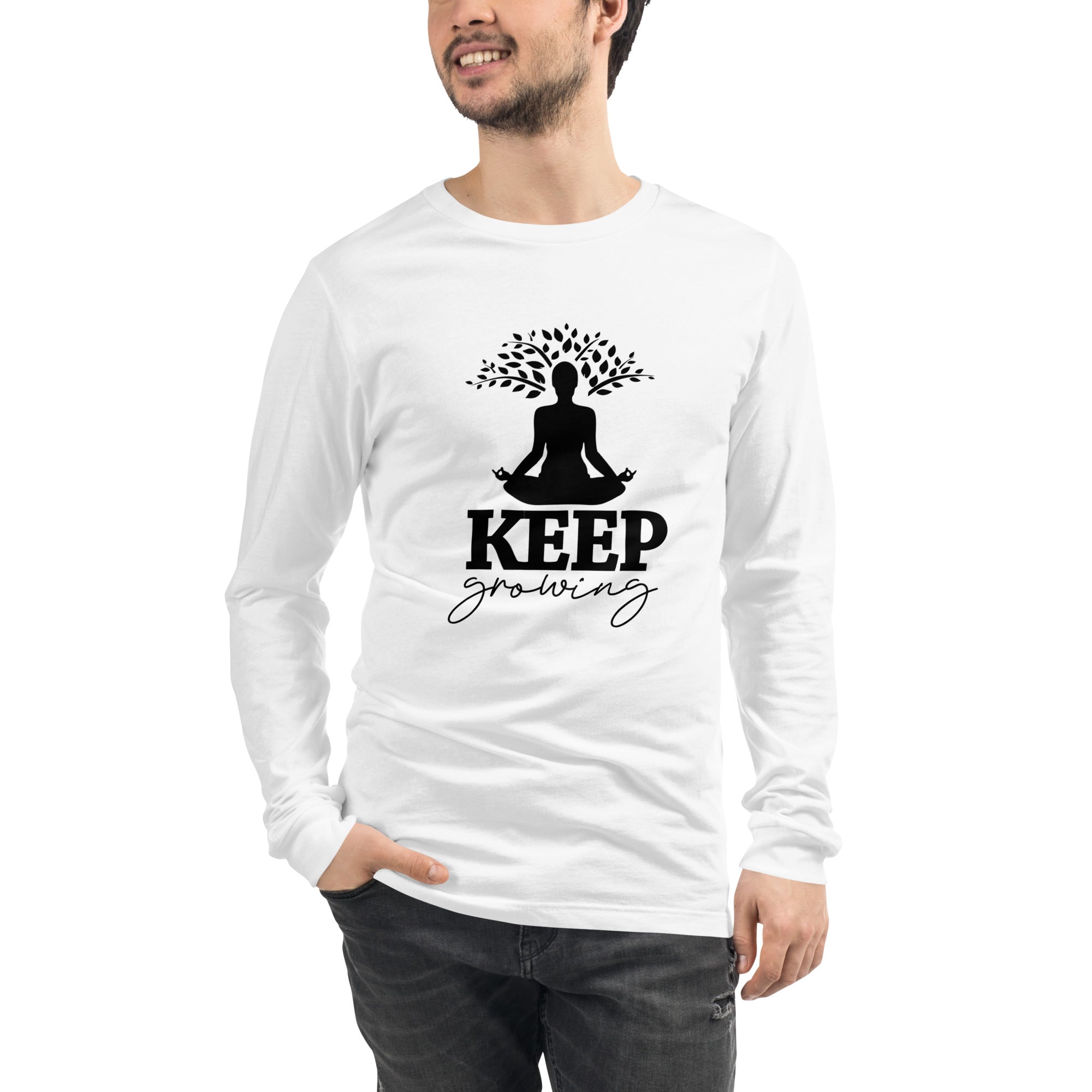 KEEP GROWING - Unisex Long Sleeve Tee