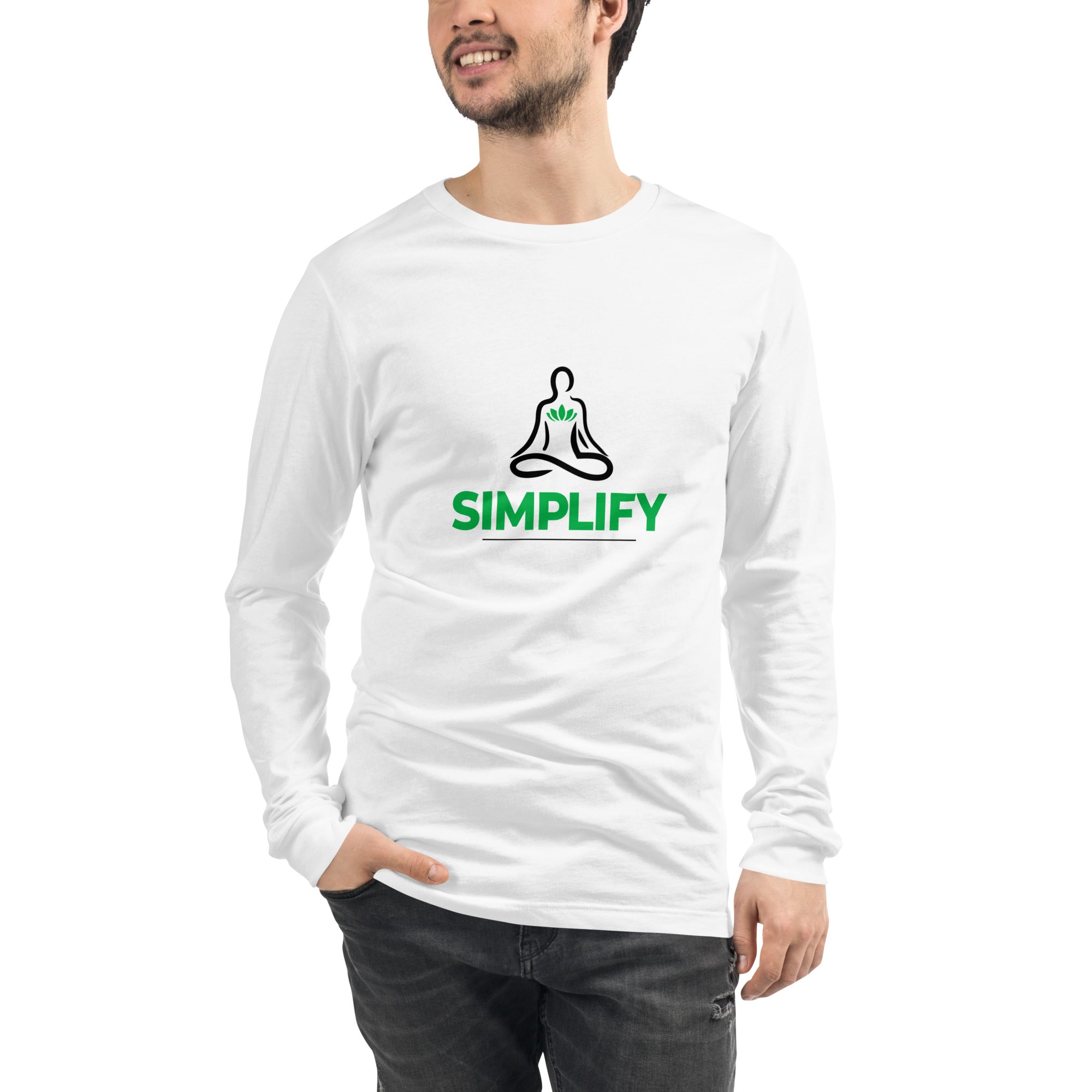 SIMPLIFY - Unisex Long Sleeve Tee