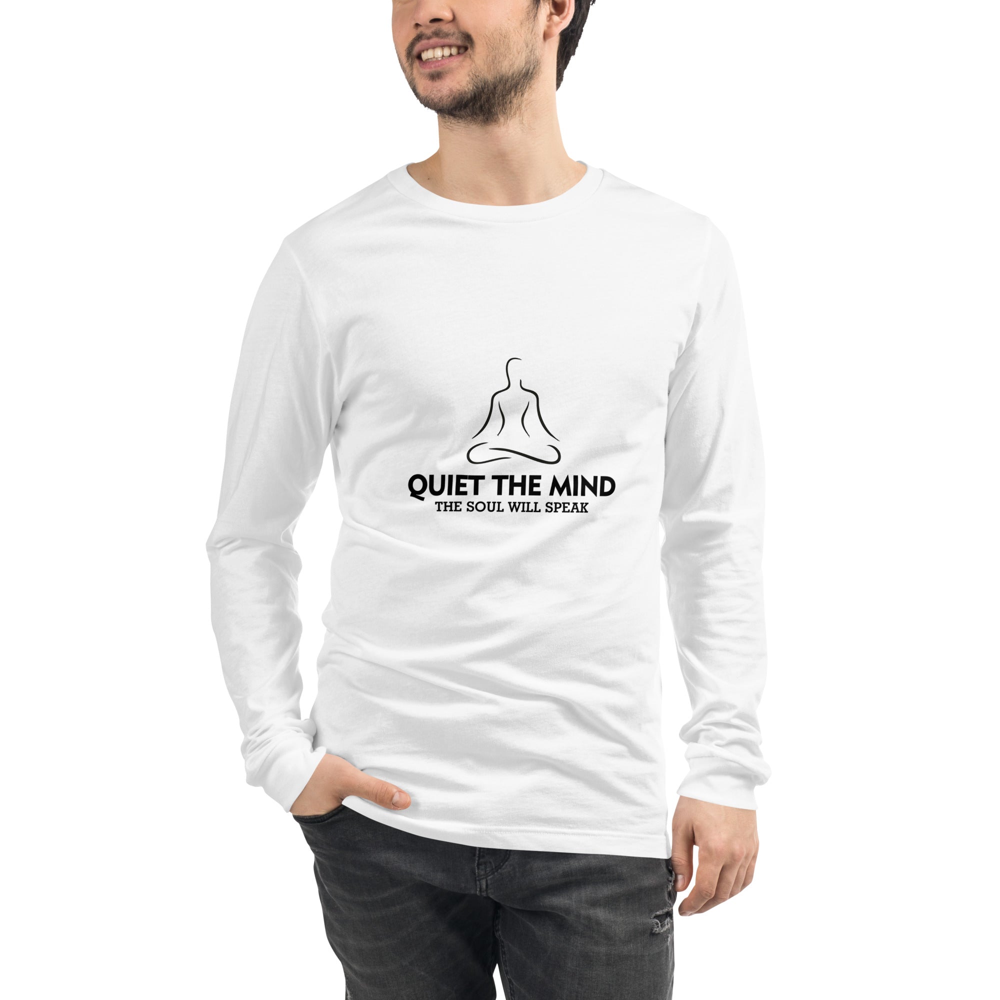 QUIET THE MIND - Unisex Long Sleeve Tee