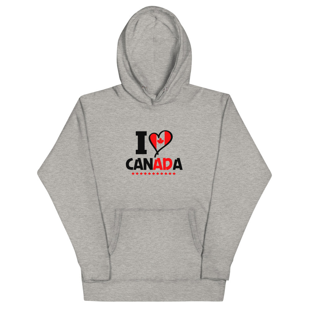 I LOVE CANADA - Unisex Hoodie