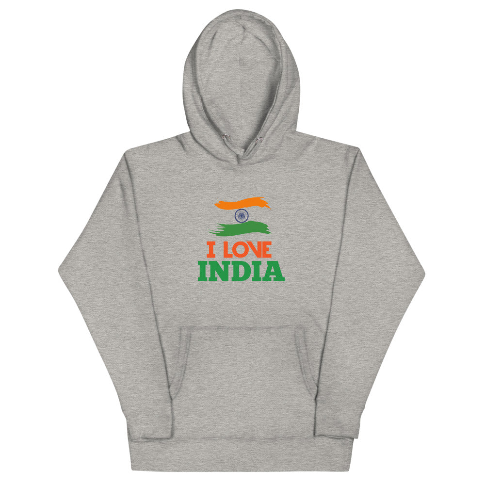 I LOVE INDIA - Unisex Hoodie