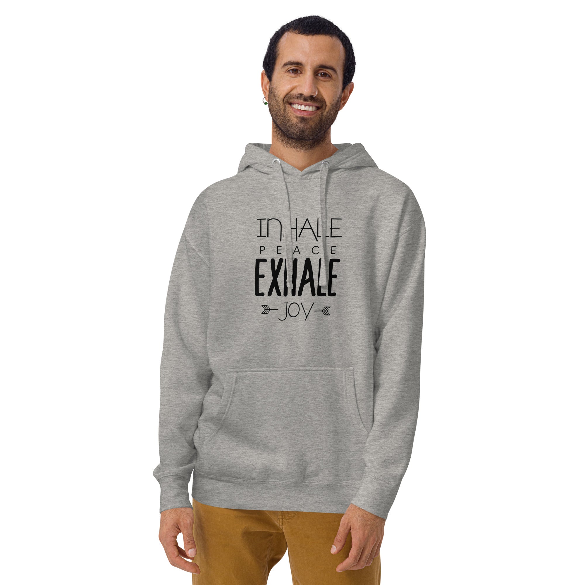 INHALE PEACE EXHALE JOY - Unisex Hoodie