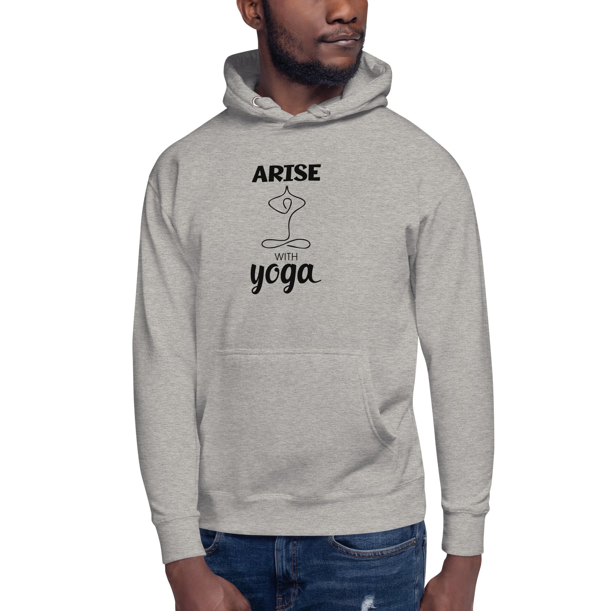 ARISE WITH YOGA - Unisex Hoodie