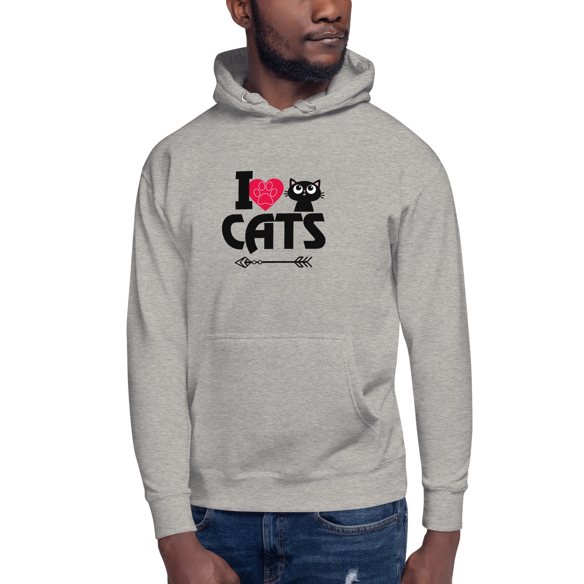 I LOVE CATS - Unisex Hoodie