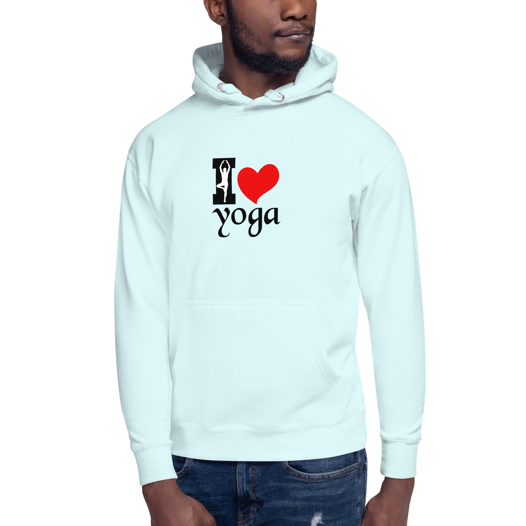 I LOVE YOGA - Unisex Hoodie