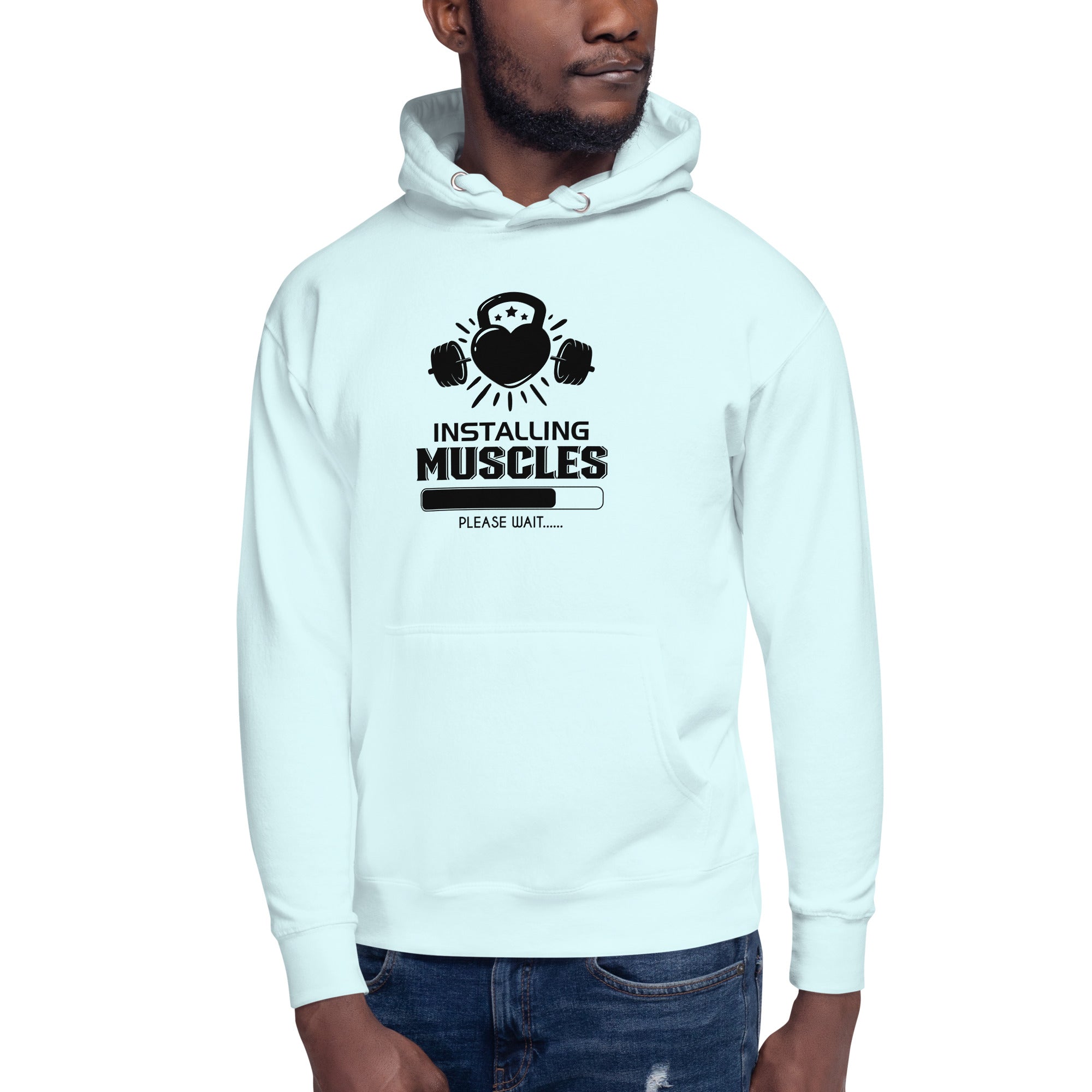 INSTALLING MUSCLES - Unisex Hoodie