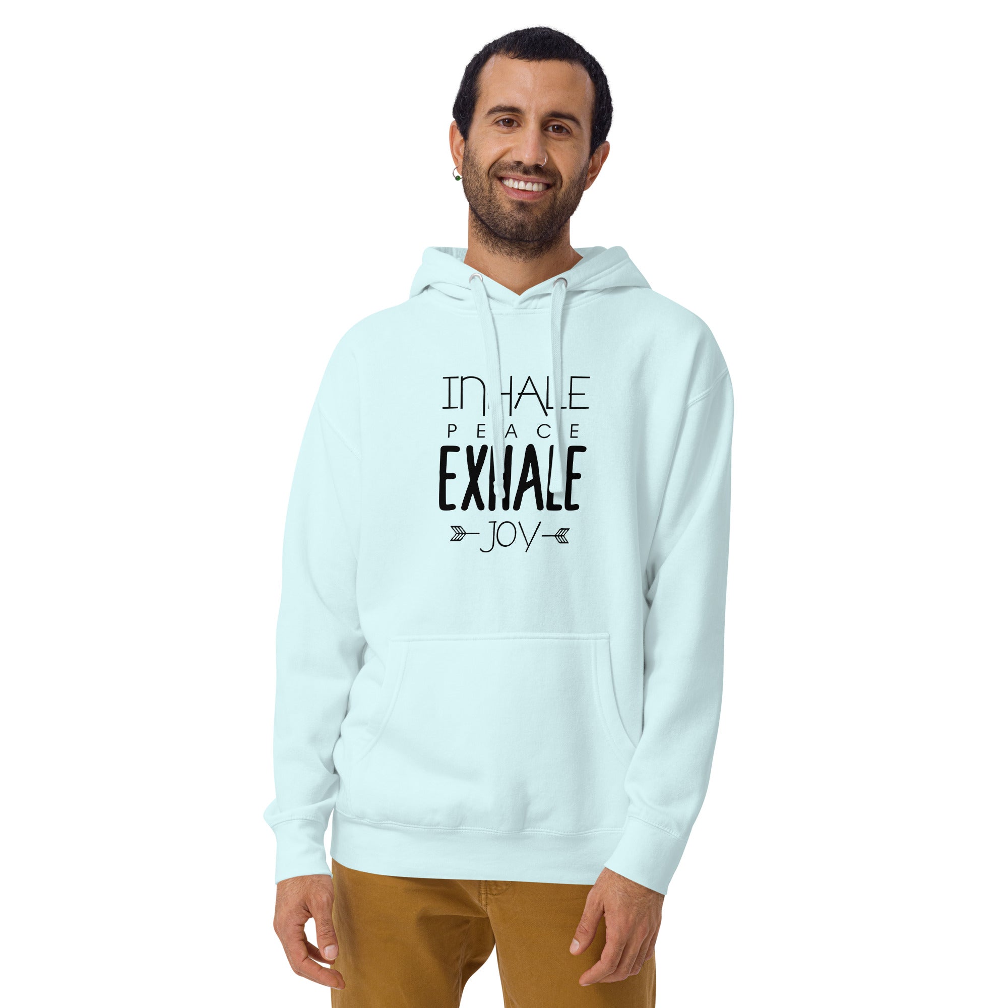 INHALE PEACE EXHALE JOY - Unisex Hoodie
