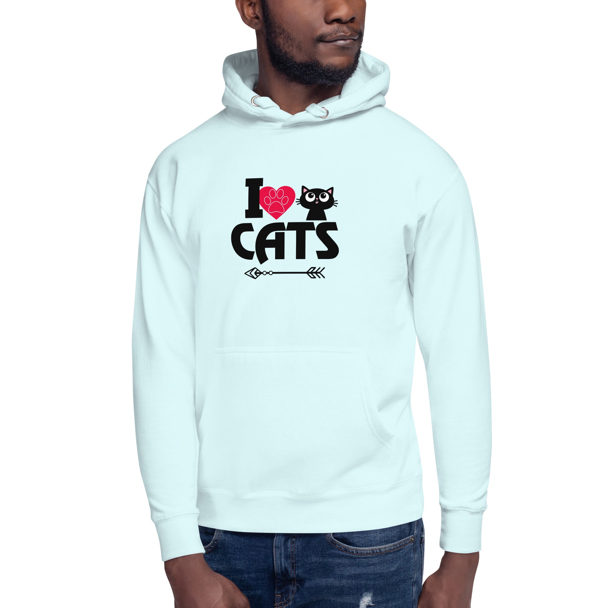 I LOVE CATS - Unisex Hoodie