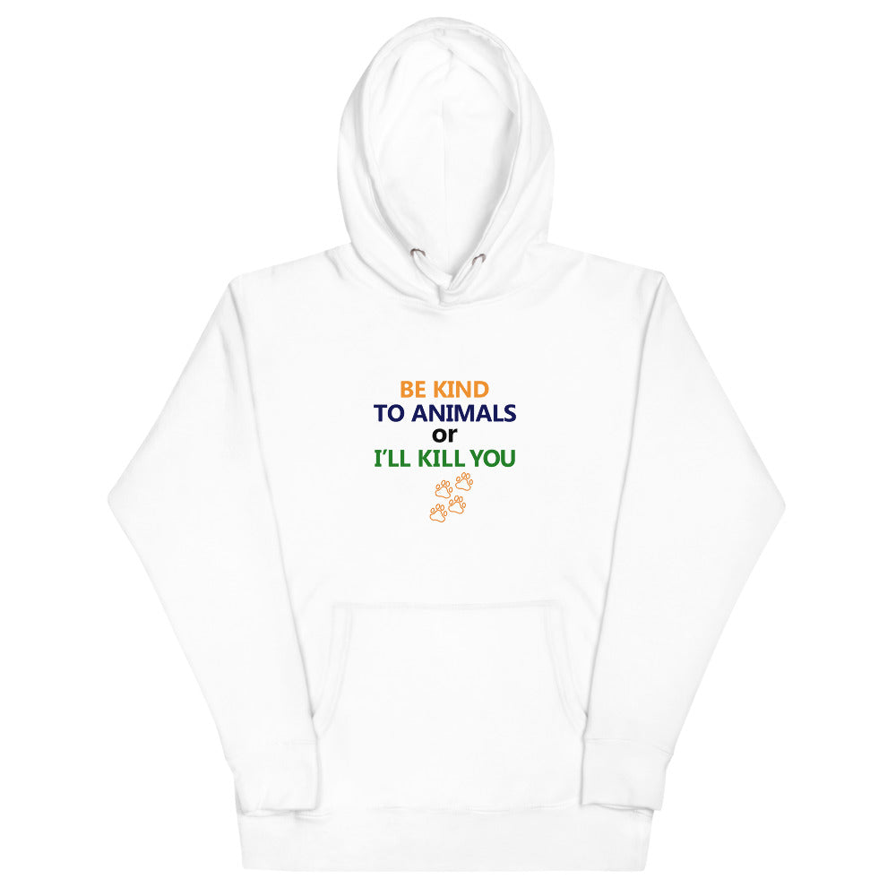 BE KIND TO ANIMALS - Unisex Hoodie