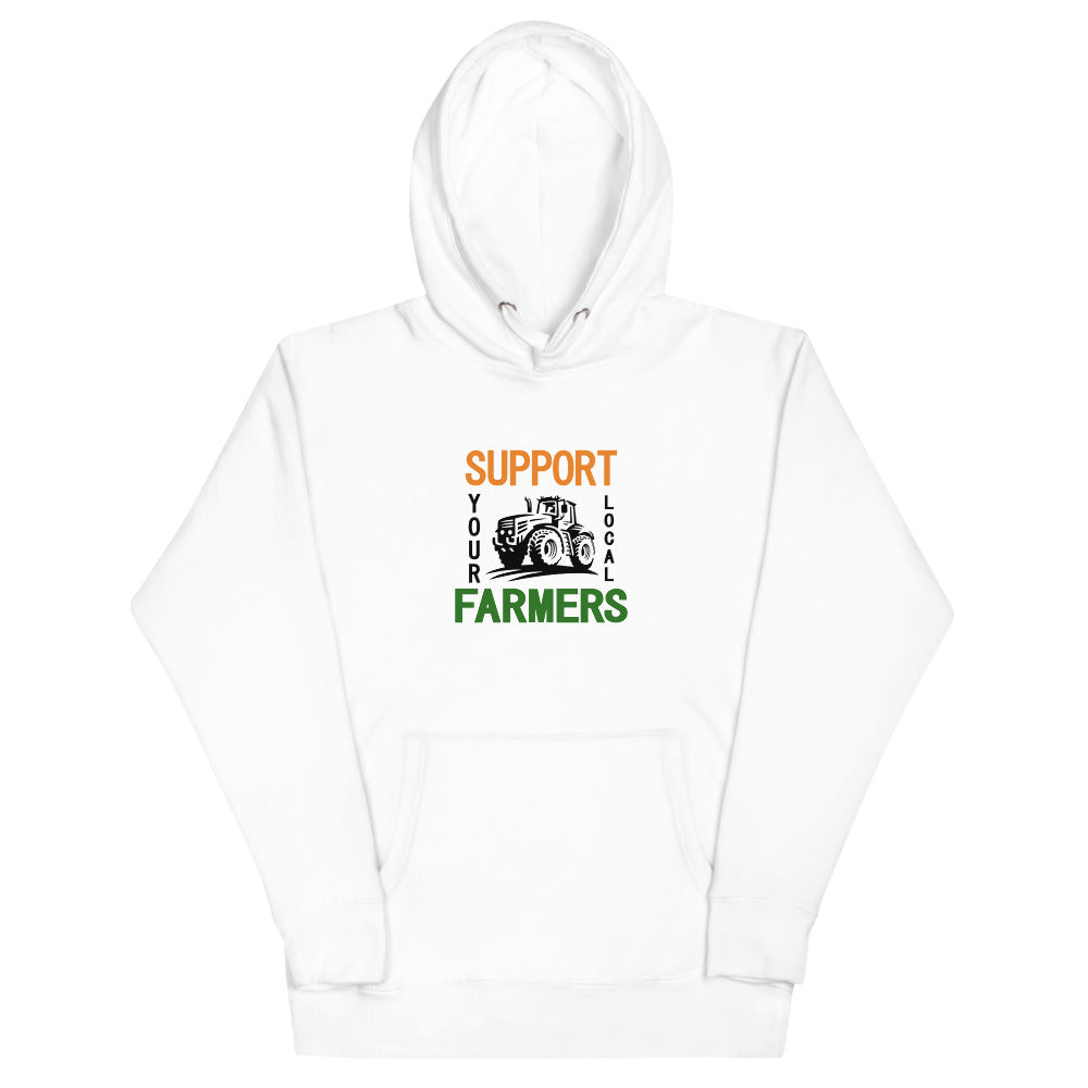 SUPPORT YOUR LOCAL FARMERS - Unisex Hoodie