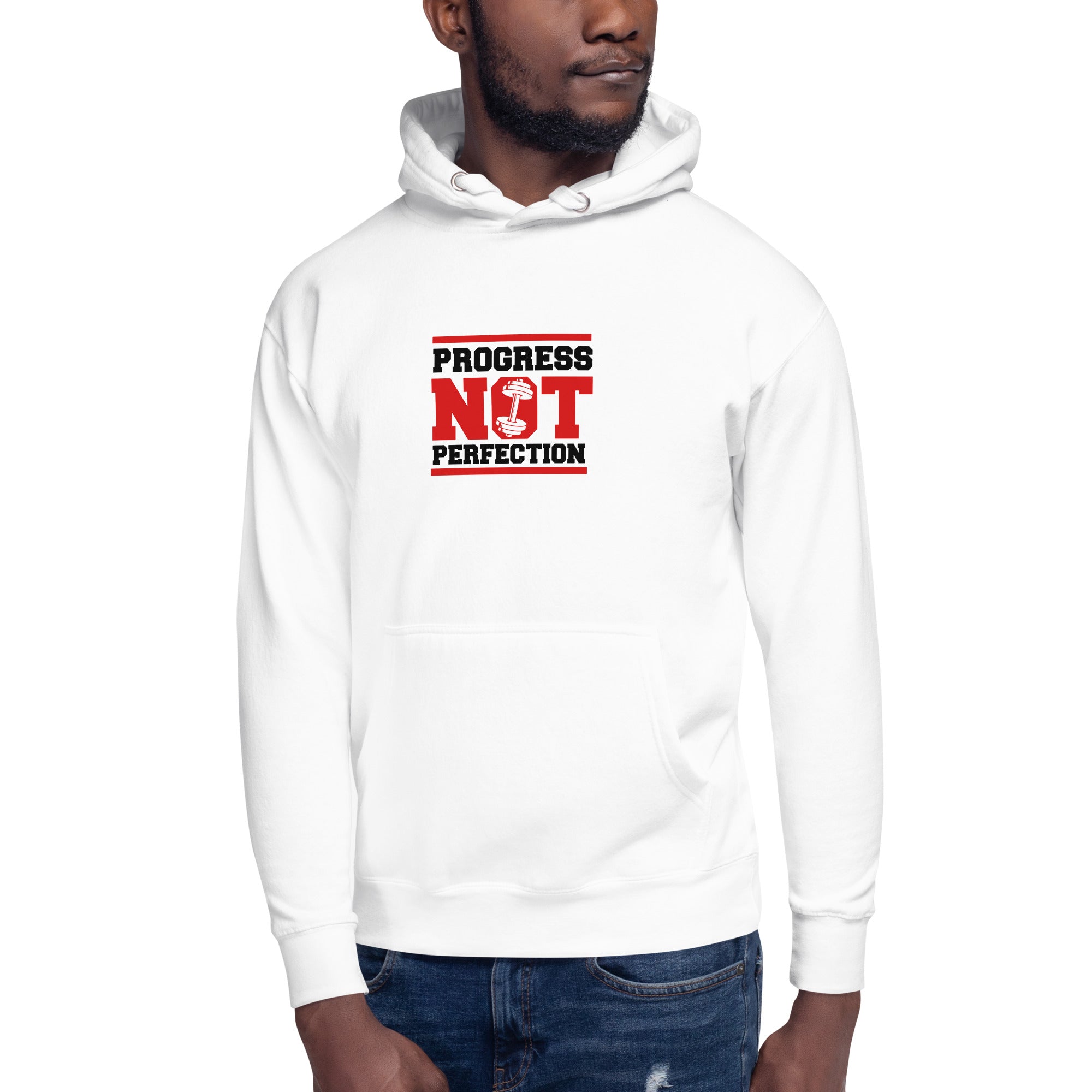 PROGRESS NOT PERFECTION - Unisex Hoodie