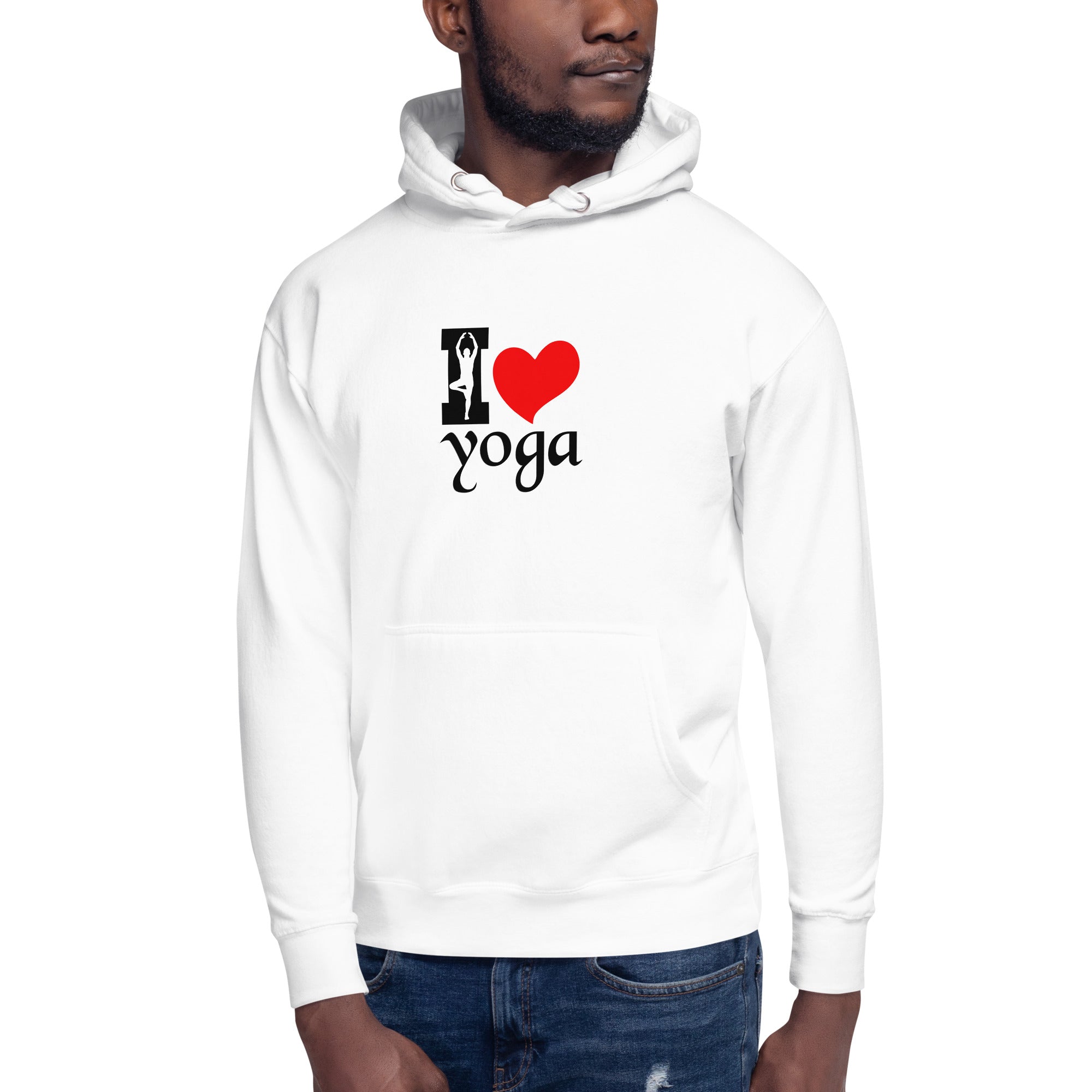I LOVE YOGA - Unisex Hoodie