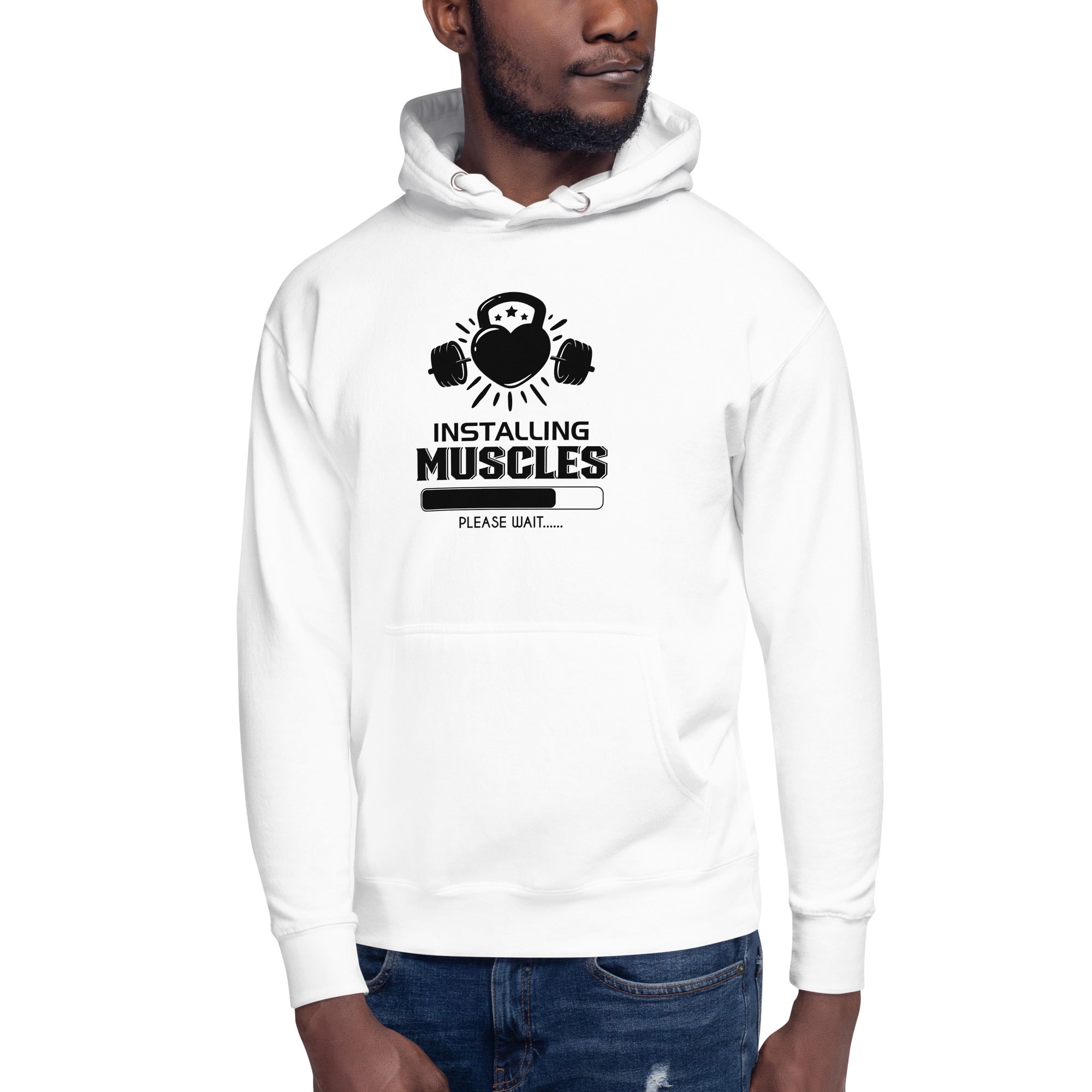 INSTALLING MUSCLES - Unisex Hoodie