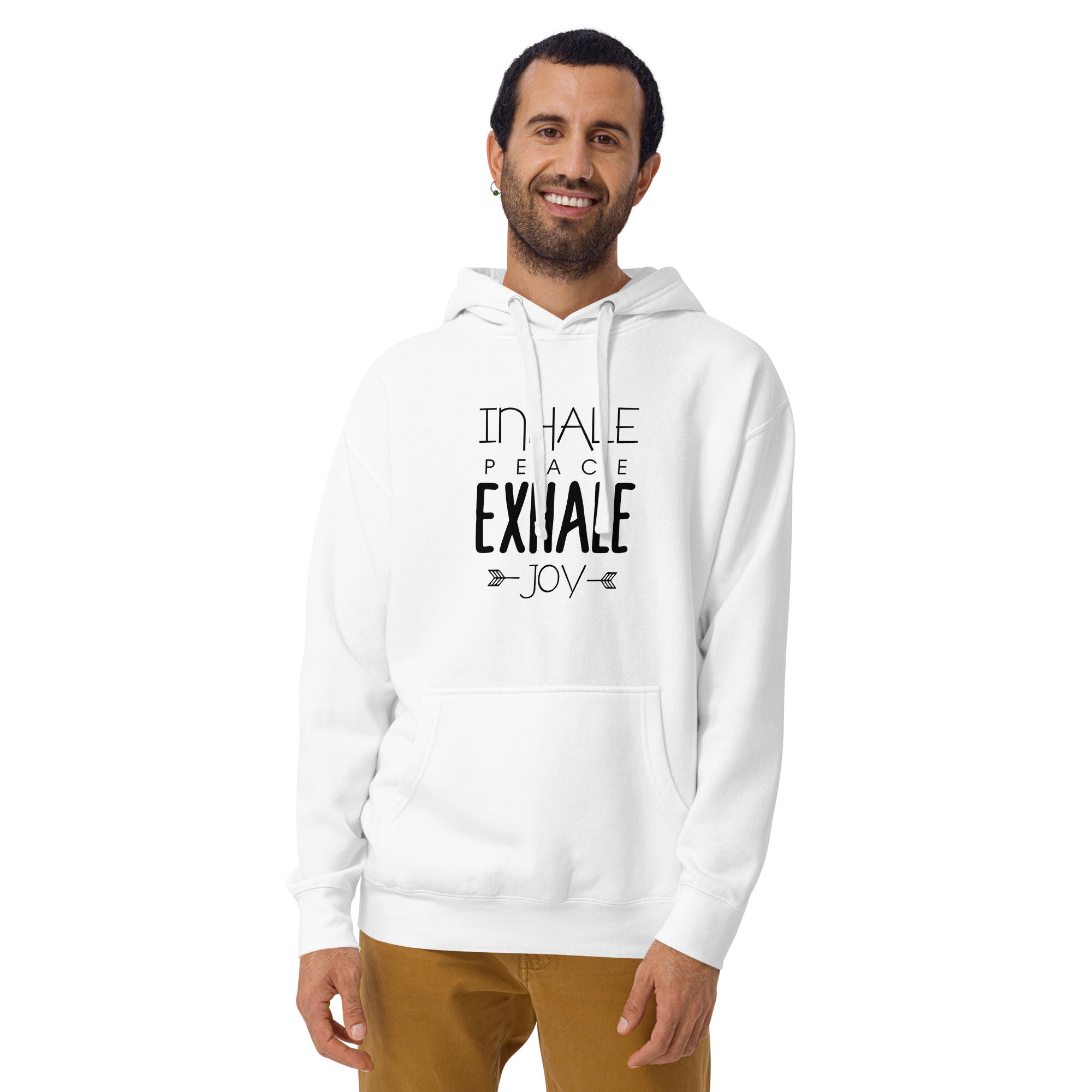 INHALE PEACE EXHALE JOY - Unisex Hoodie