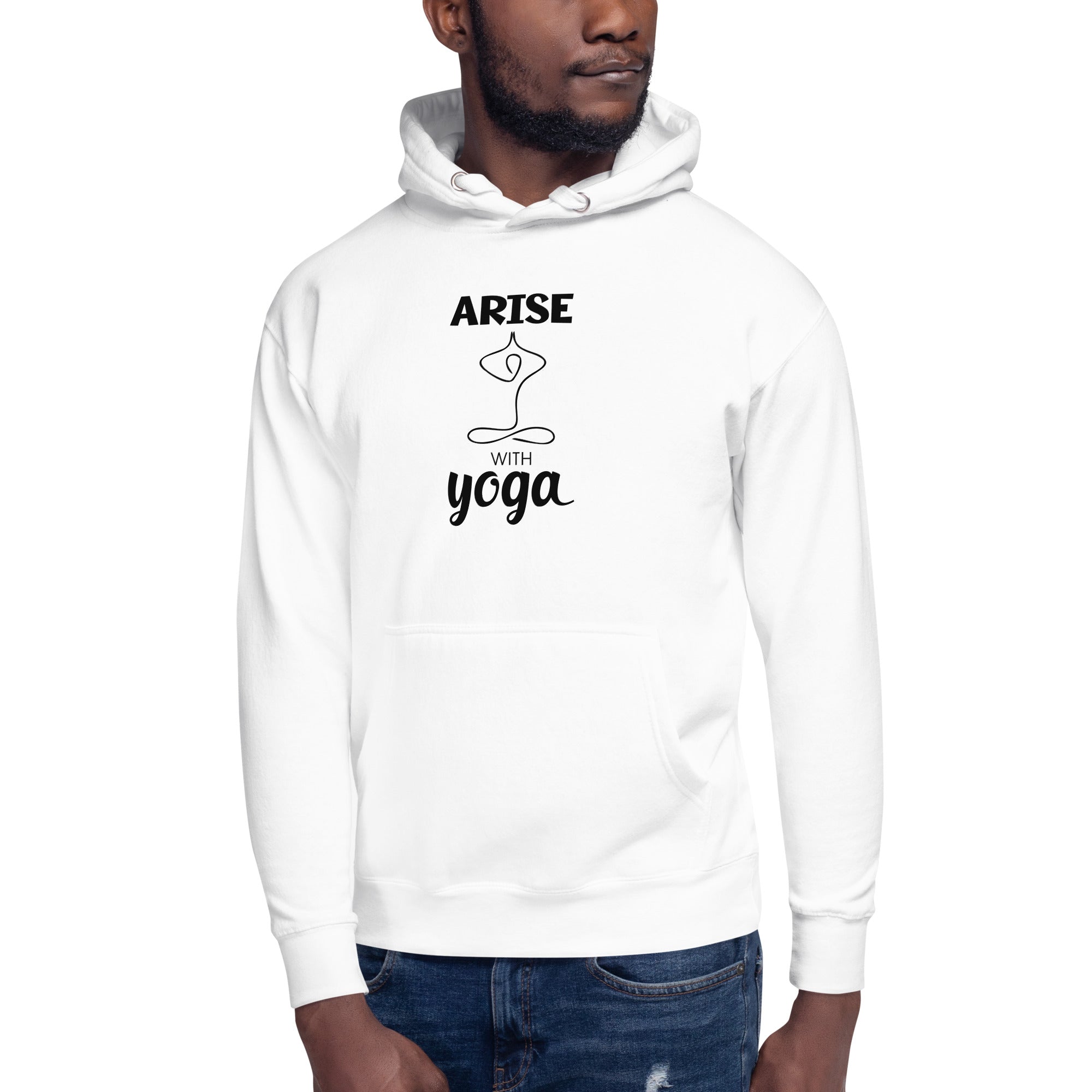 ARISE WITH YOGA - Unisex Hoodie