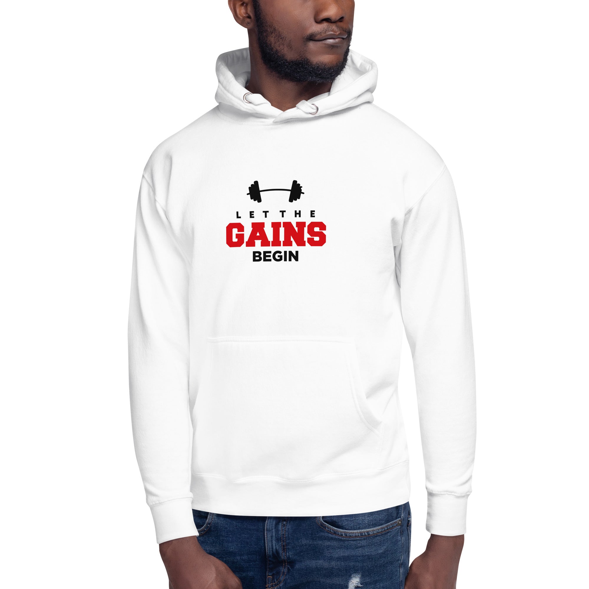 LET THE GAINS BEGIN - Unisex Hoodie