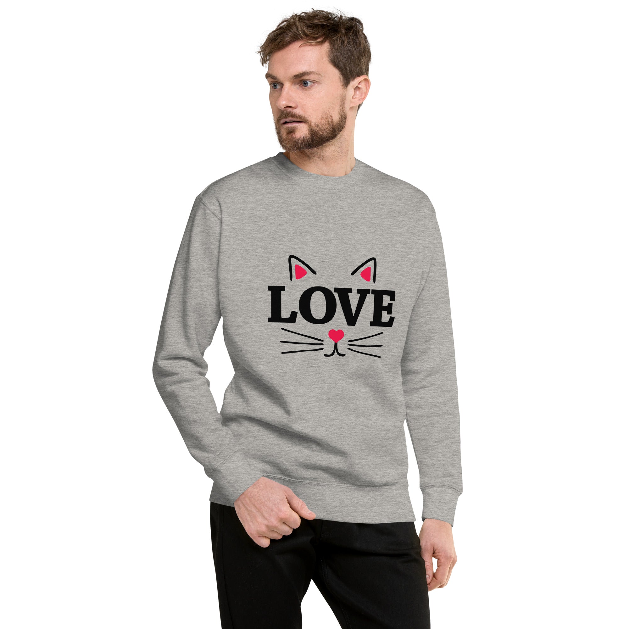 LOVE CATS - Unisex Premium Sweatshirt